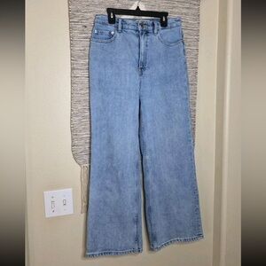 Everlane Way High Wide Leg Flare Jeans